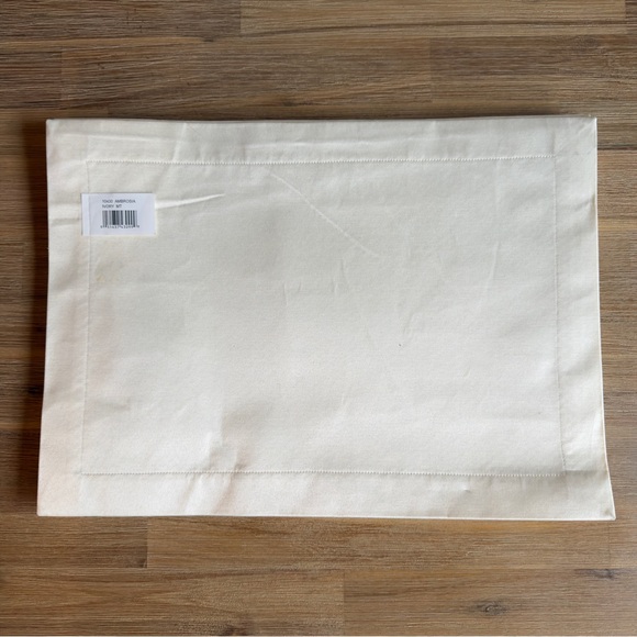 Bed Bath & Beyond Placemats Set Of 12 Ambrosia Textured In Linen And Ivory - Picture 9 of 12
